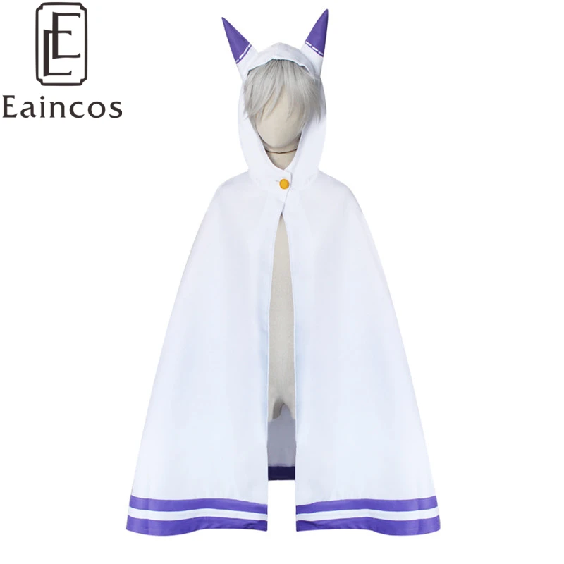 

Аниме Re: Life in a Different World of Zero Emilia; Карнавальный костюм для Хэллоуина; Плащ; Белая милая накидка