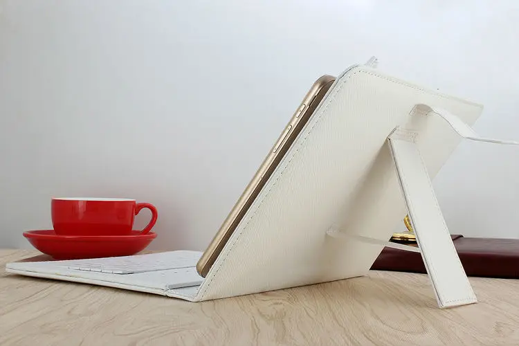 CARBAYTA ультра тонкая мультимедийная Кожаная клавиатура для Android Tablet PC 10 1 дюймов