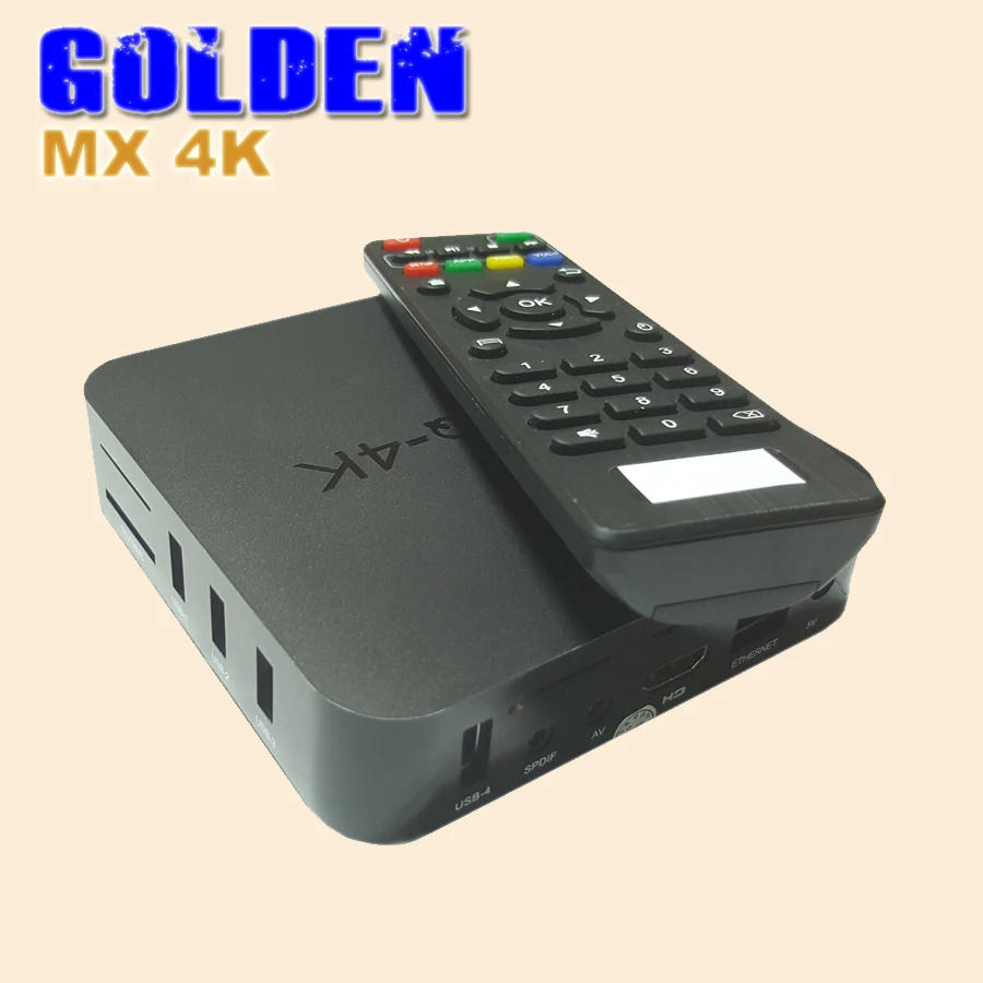 1 шт. оригинальный MX 4K RK3229 Смарт ТВ коробка Android 4 1G/8G H.264/H.265 10 бит WIFI LAN 16 0 HD DLNA AirPlay
