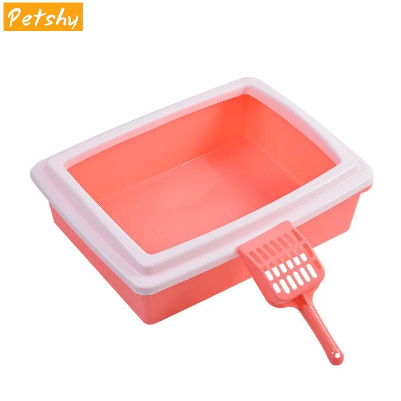 Petshy подстилка для кошек полузакрытый Туалет против брызг кошачьего туалета