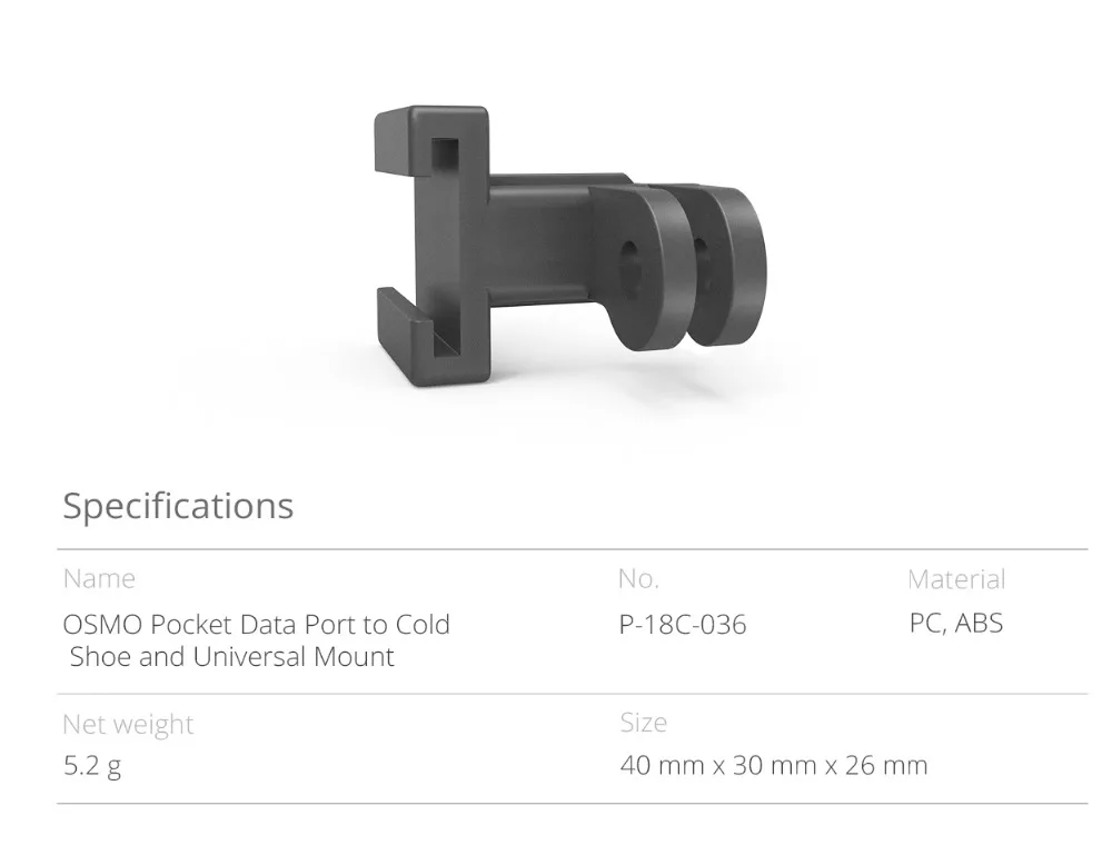 PGYTECH DJI Osmo Карманный адаптер крепление аксессуары 10 типов на выбор держатель для телефона Зажим Штатив удлинитель для хранения сумка чехол