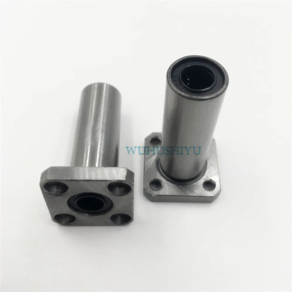 

6Pcs/Lot LMK6LUU 6mm Square Flange Type Linear Motion Bearing Bushing Ball Bearing CNC Parts Brand New