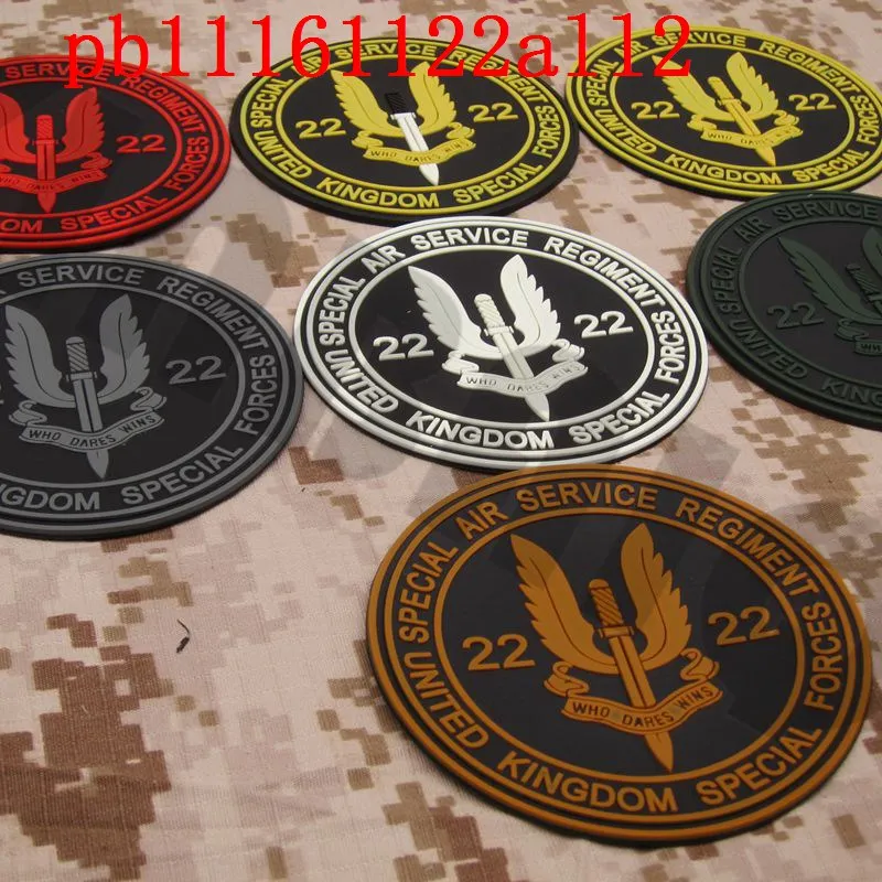 3D PVC patch UK Special Air Service S.A.S кто осмелится выиграть тактику Morale Rubber patch|Заплатки| |