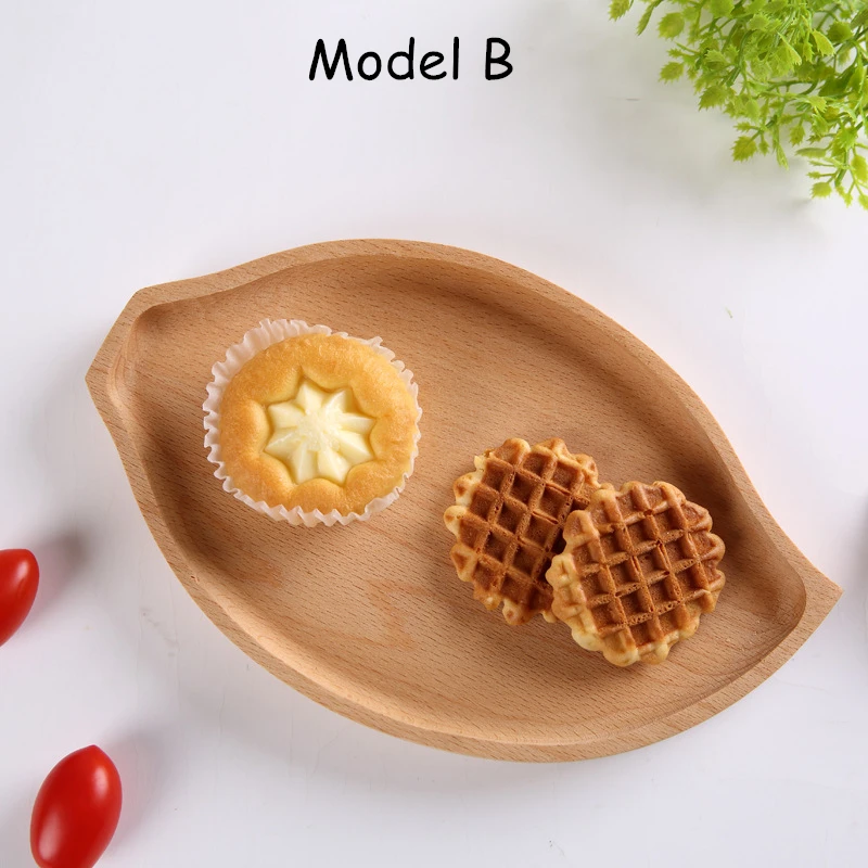 Тарелка деревянная лоток для теста ручная работа Блюдо Мультфильм Ресторан