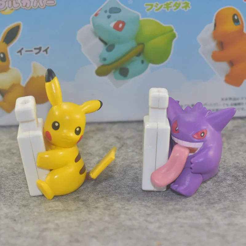 Фигурки второго стиля 6 шт./компл. на шнурке аниме экшн фигурки pkchu модель