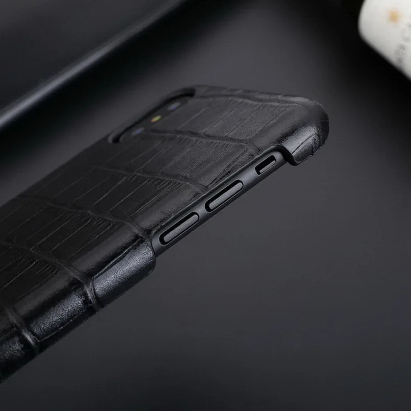 Для iPhone X чехол из натуральной кожи для iPhone 11 Pro Max 7 8 Plus X XR XS MAX чехол для телефона s Back Capas Модный чехол