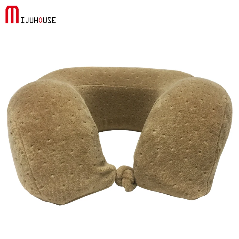 Solid Color U Shape of the Pillow Slow Rebound Memory Foam Bus Trip Day Touring Family Is Comfortable Service Life For Five Year | Дом и сад