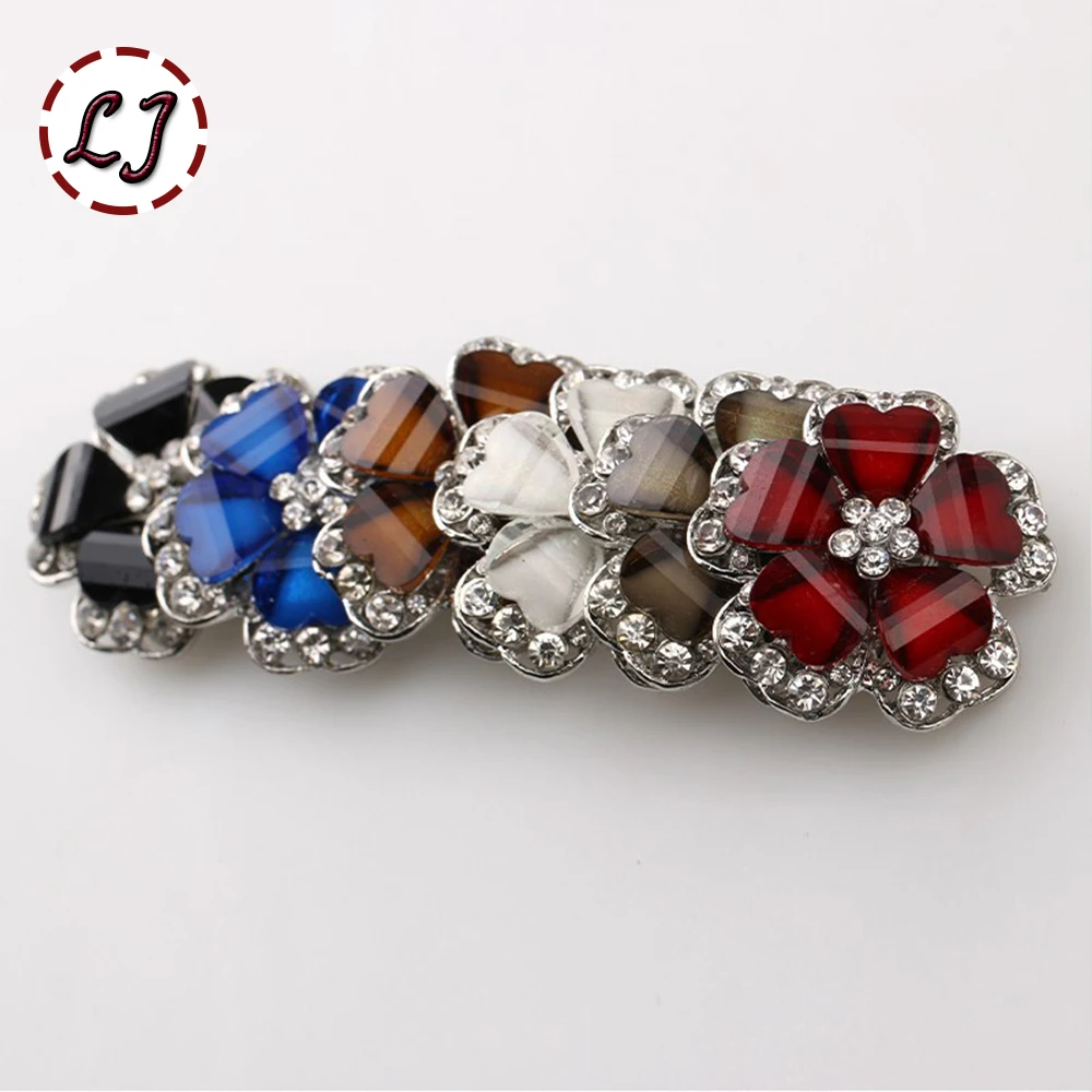 Новое поступление 42 мм высококачественные стразы пуговицы большой цветок