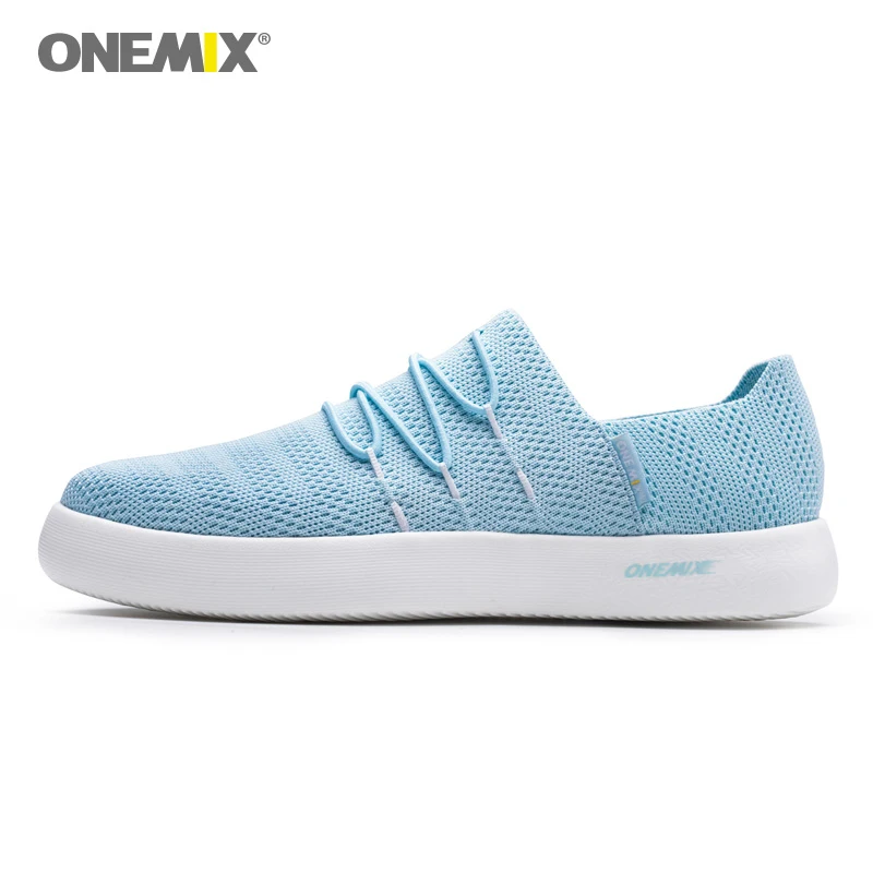 Женские и мужские кроссовки ONEMIX розовые легкие на платформе спортивная обувь для