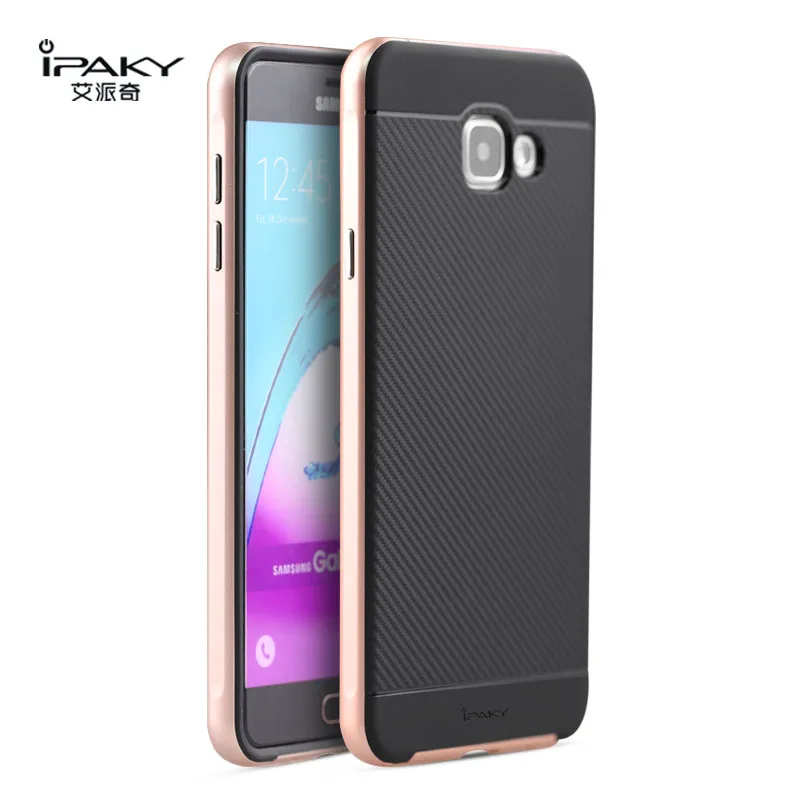 100% Оригинальный ipaky бренд высшего качества чехол для Samsung Galaxy A7 (2016) силиконовый