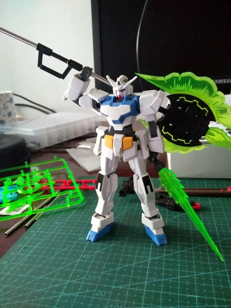 Анубис тяжелая закрытая система боевого оружия для обычной модели Bandai 1/144 RG HG
