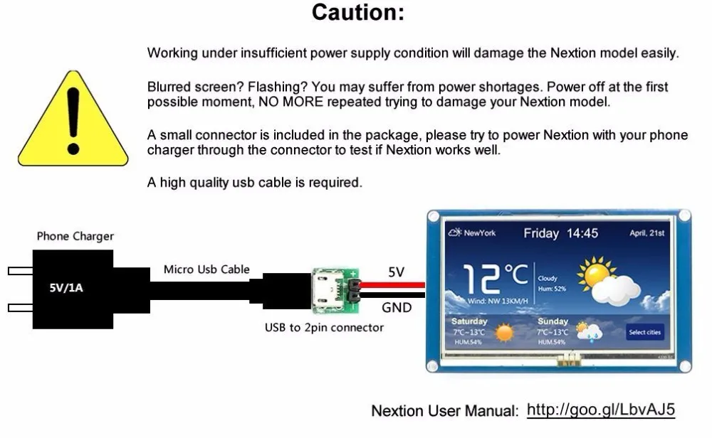 Nextion Enhanced 3,5 ''HMI I Интеллектуальный Смарт USART UART серийный сенсорный TFT ЖК-модуль дисплей Панель для Arduino Raspberry Pi комплект