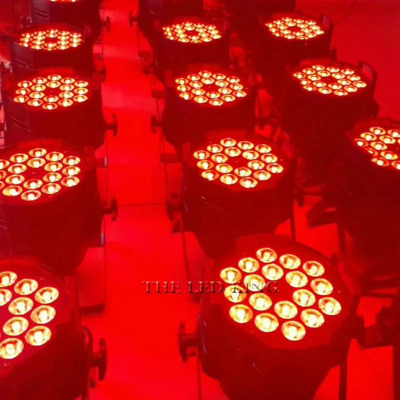 Хорошее качество светодиодный par quad 18x18 Вт светильник американский dj rgbw 4 в 1 dmx