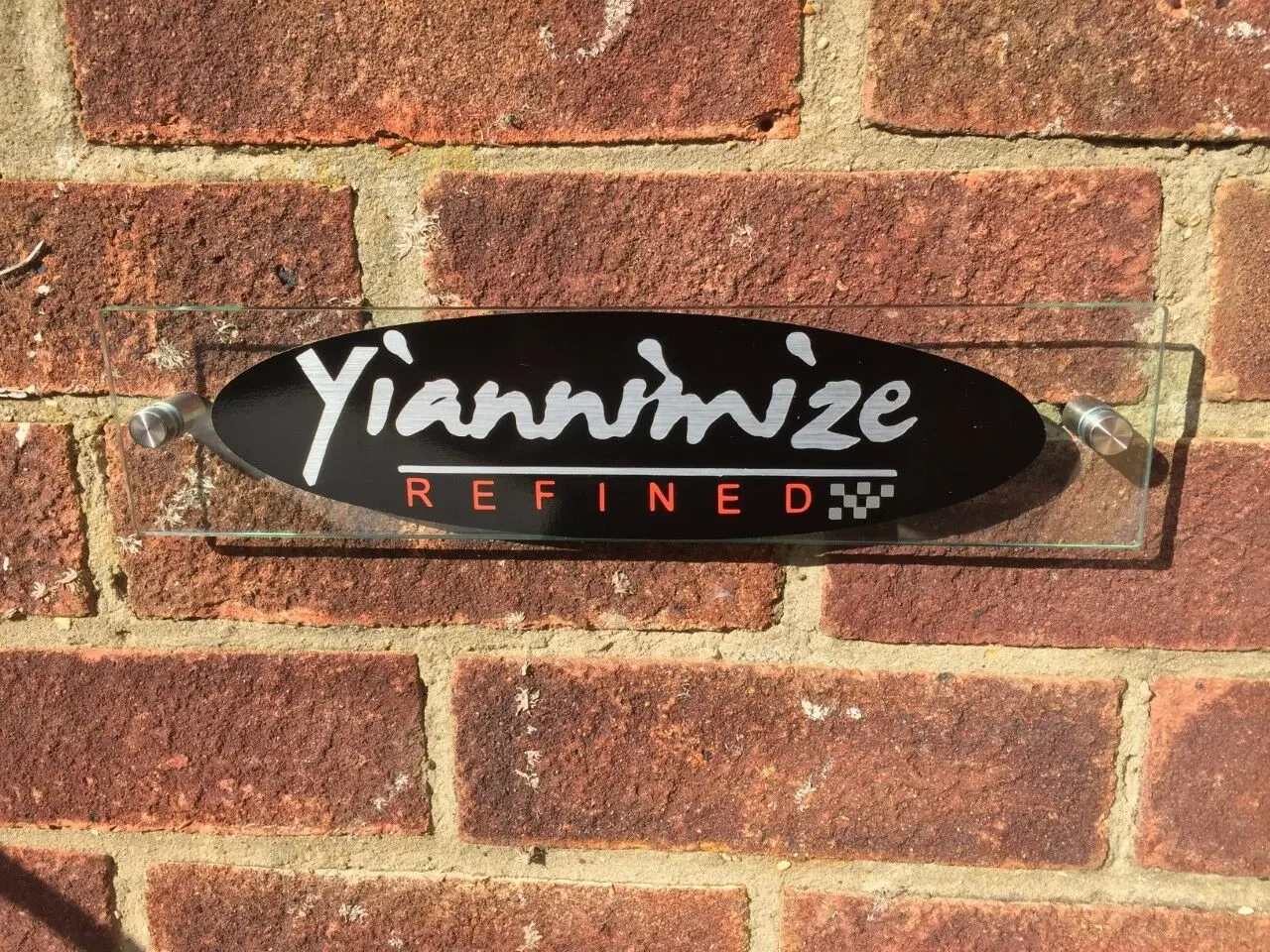 Настроить современный знак доска бизнес логотип/Название бизнеса/знак на дом |