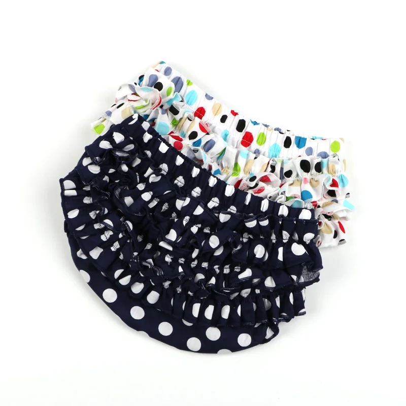2019 NEW Baby Shorts Boy Girl Bloomers Newborn Diaper Cover Toddler Cotton Dots Ruffle Panties Clothing YC110 | Детская одежда и