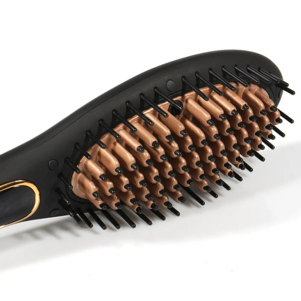 Горячая расческа выпрямитель профессиональный женский для волос щетка утюжок