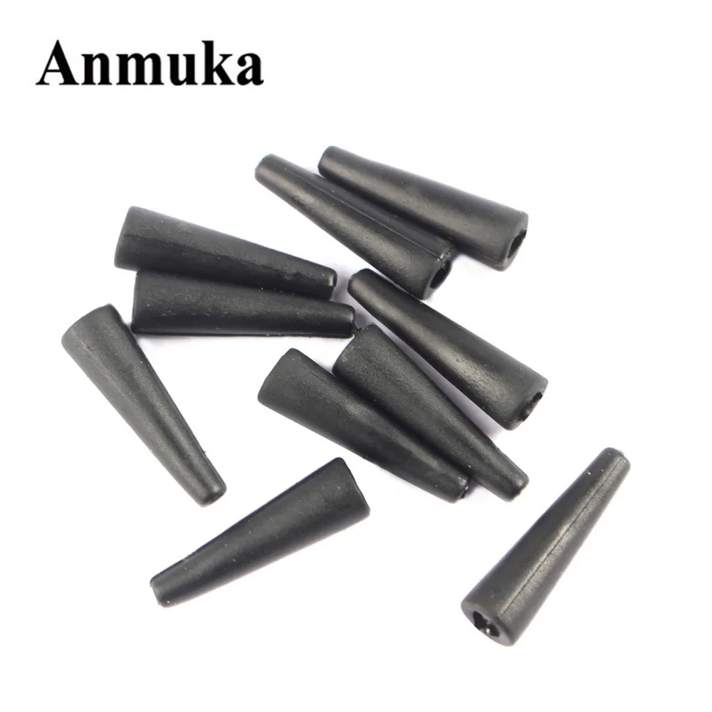 Anmuka 50PCS/Lot Soft Rubbers Rubber Tail Tubes Carp Fishing Beans Rig Accessory Tackle Rigs | Спорт и развлечения