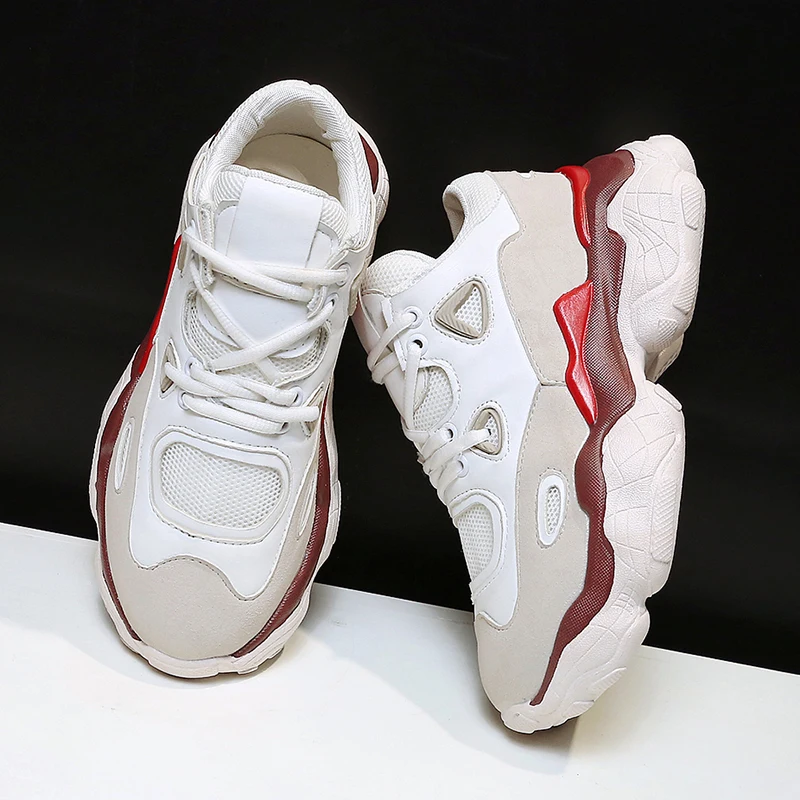 HQFZO/высококачественные кроссовки; Pantshoes; женские кроссовки на платформе; женская обувь; дышащие повседневные женские кроссовки для бега