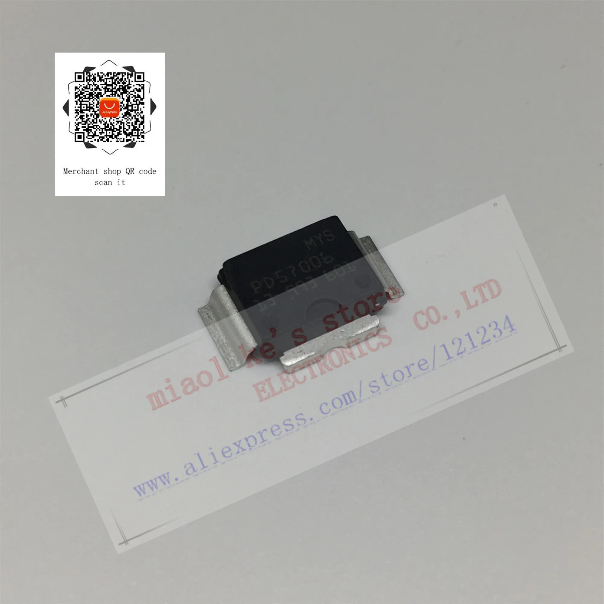 100%New original PD57006TR-E PD57006TR PD57006-E PD57006 PD 57006 - FET RF 65V 1A 6W 15dB 945MHZ LDMOS PWRSO-10 | Электронные