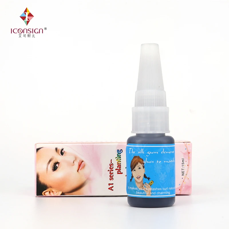 Оптовая цена 5 бутылок/партия клей для ресниц черный посадки 15 секунд без запаха