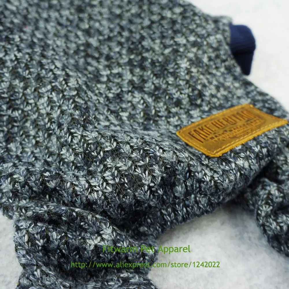 Fitwarm трикотажная термо одежда для домашних животных собак Пижама пальто