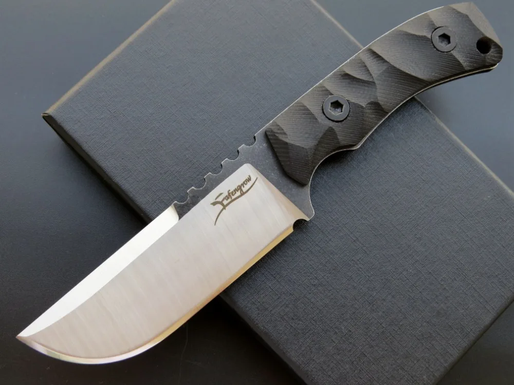 Eafengrow EF100 440C Лезвие G10 ручка нож с фиксированным клинком инструмент для выживания