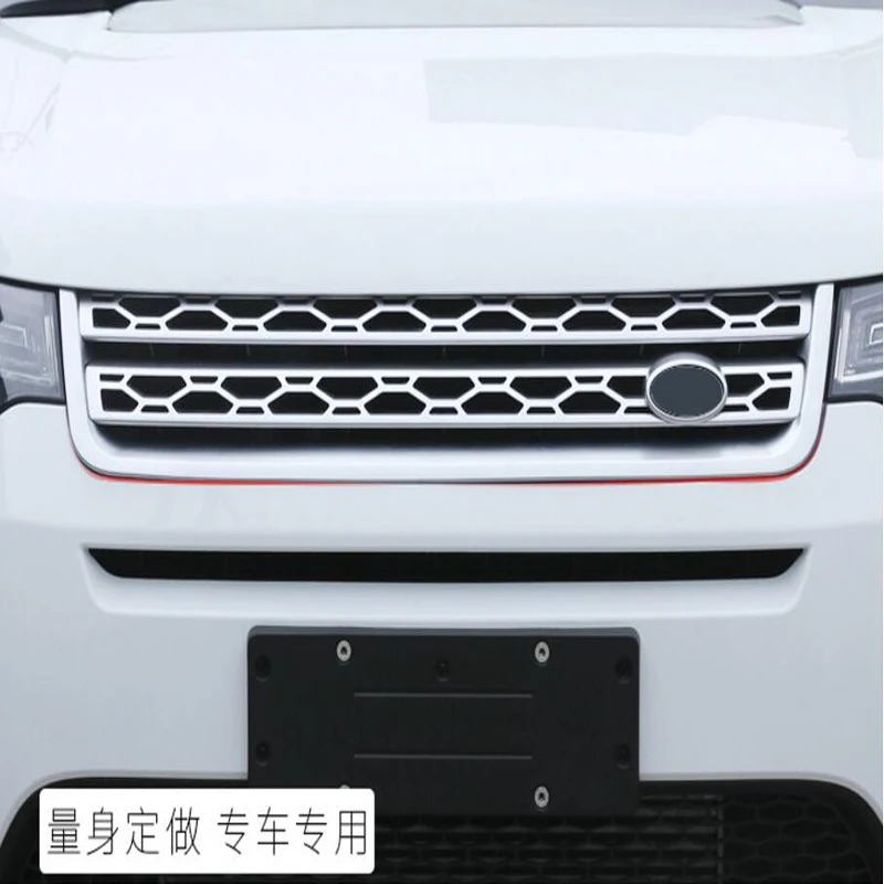 Для Landrover Discovery 2015 1 шт. роскошный ABS хромированный автомобильный передний капот