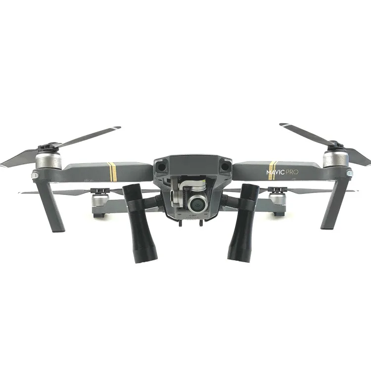 Ночное освещение полета вспышка светодиодный поисковая лампа комплект для DJI Mavic Pro RC Quadcopter с 4 K HD камера Дрон аксессуары