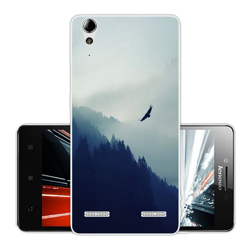 Мягкий чехол из ТПУ Для Lenovo A6010 Plus и A6000 для телефона Lemon K3 K30-T Scenic Eagle прозрачный K 3 |