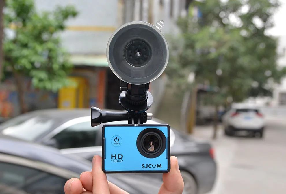 Аксессуары SJCAM, автомобильный держатель на присоске для SJ4000 SJ5000 M10 SJ6 LEGEND SJ360 SJ7 Star Series, экшн-камера DV