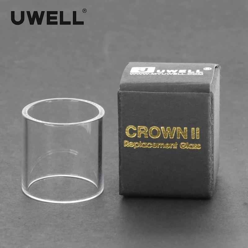 Стеклянная кварцевая трубка UWELL для CROWN I/II/III/NUNCHAKU сменная стеклянная вейпа