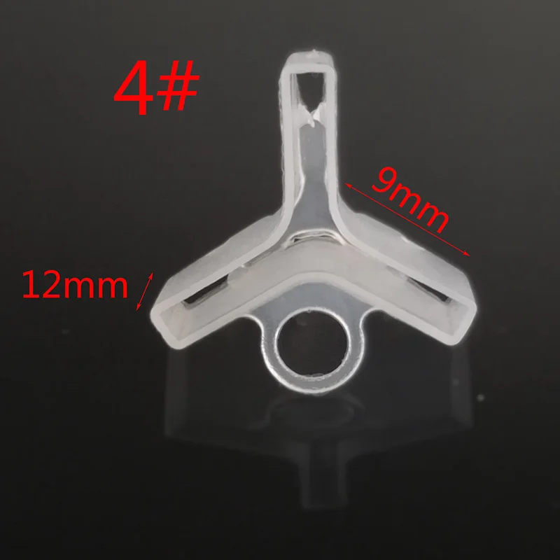 10pcs-4 10 шт., прочные рыболовные тройные Крючки, чехлы, чехол, шапки, 5 размеров, держатель, колпачки, защитный набор, аксессуары для рыбалки - Цвет: 10pcs-4
