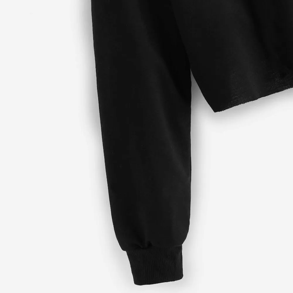 Зимняя Новинка модная Женская толстовка с длинным рукавом и принтом кота