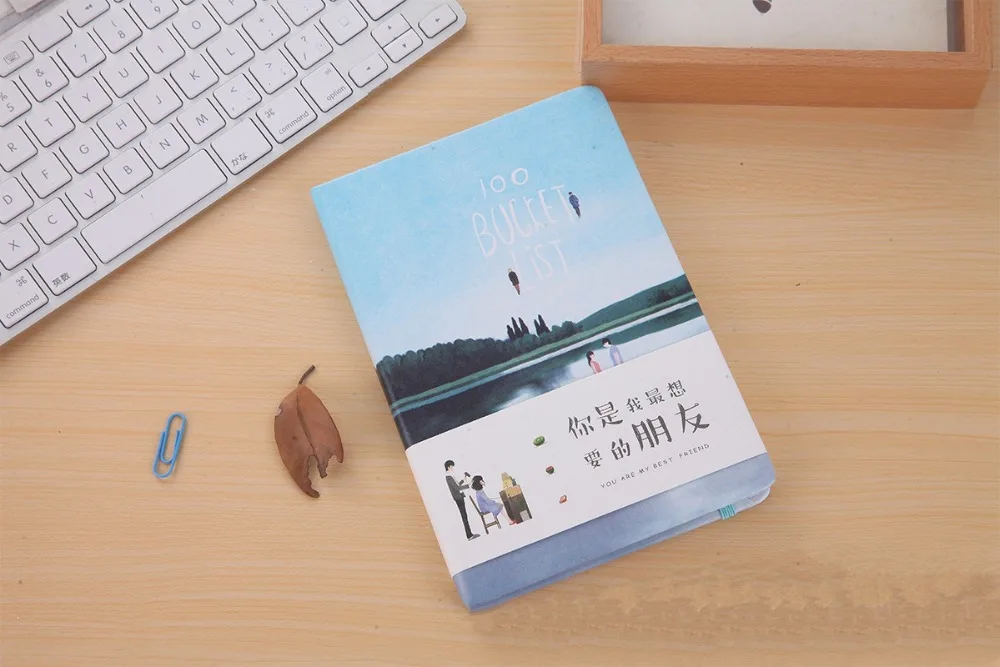 Kawaii Канцелярские записная книжка кожаный дневник для путешественников DIY A5 ежедневно еженедельник повестки дня блокнот