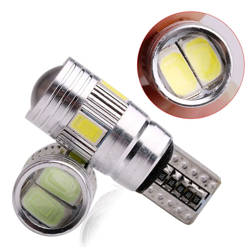 5630 SMD T10 6 СВЕТОДИОДНАЯ Лампа Белая автомобильная парковочная противотуманная
