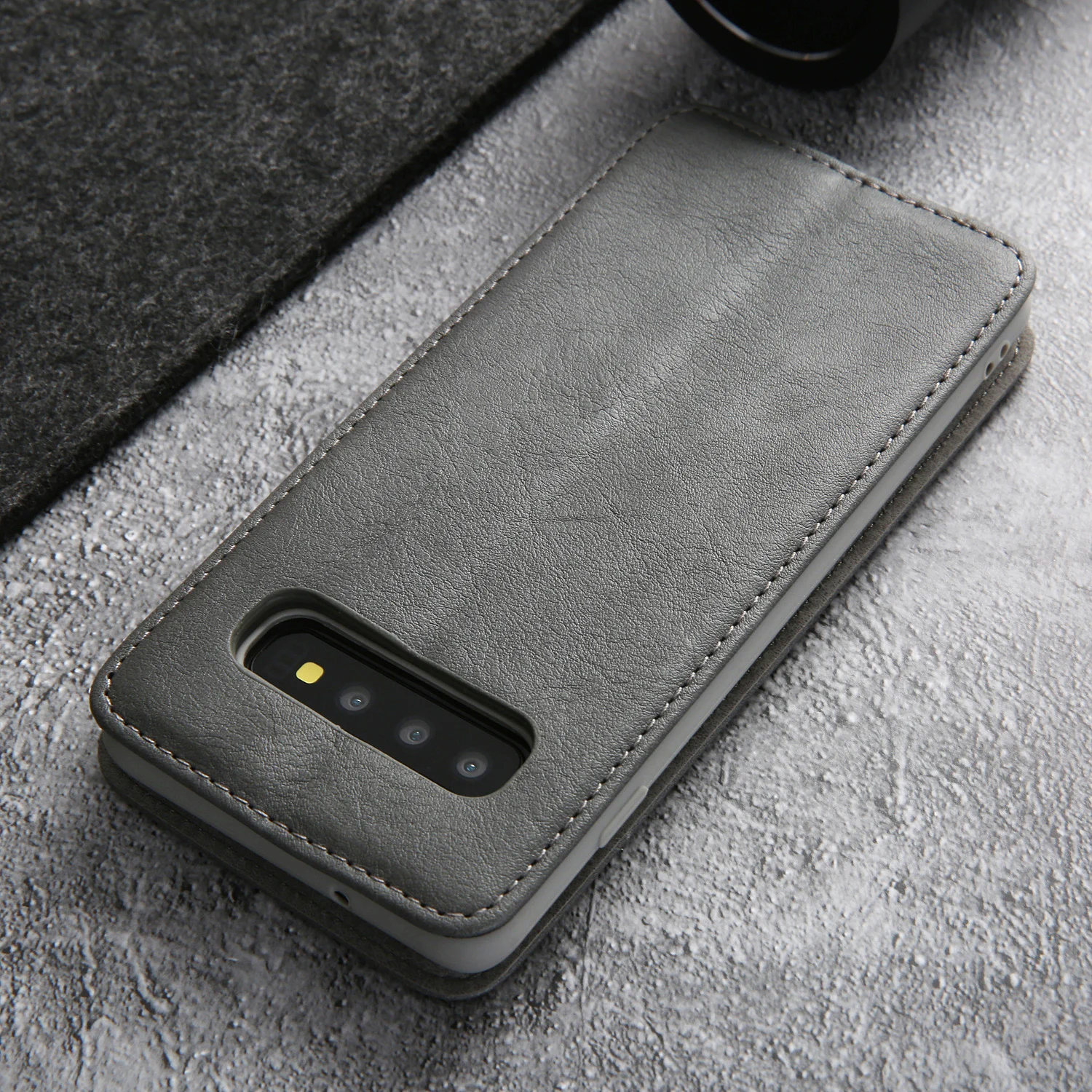Для samsung Galaxy S10 Plus Note 10 флип-чехол, кожаный магнитный чехол-книжка, чехол-подставка для Galaxy S10 5G, мягкий силиконовый чехол