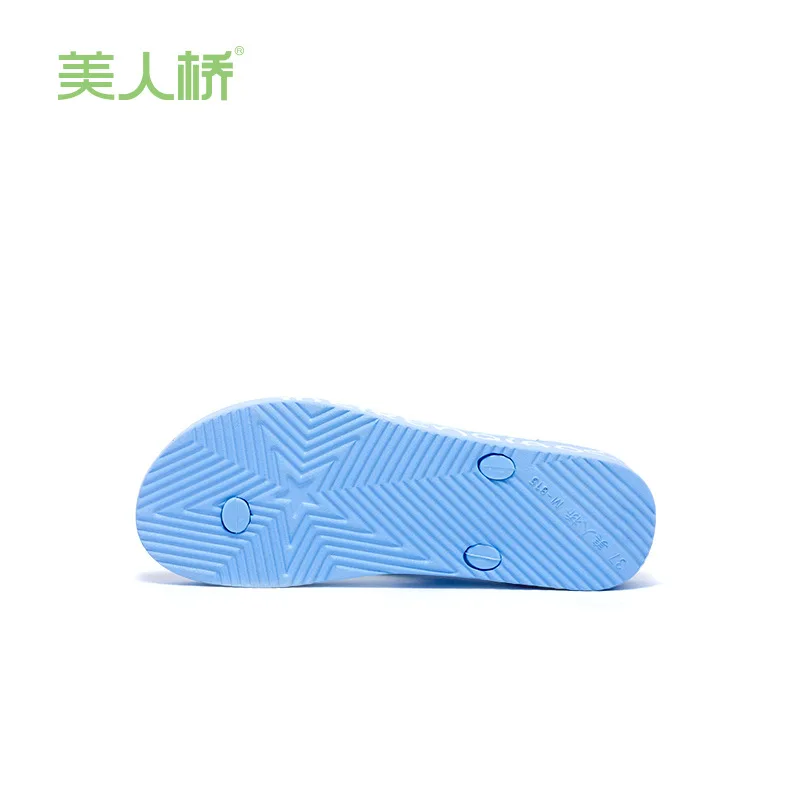 2019 ladies flip-flops thick-soled home slippers women increased thickening outside wearing pinch summer | Обувь