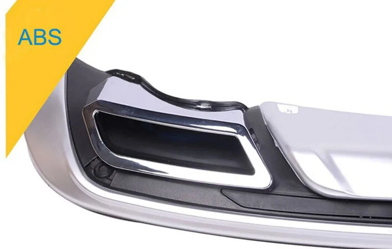 2 шт. защита для переднего и заднего бампера из АБС пластика Sportage R 2011 2012 2013 2014|front