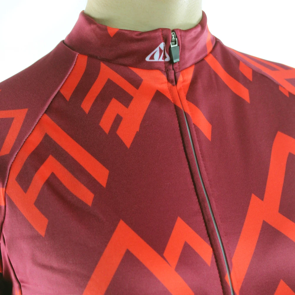 Ropa Ciclismo Женская Теплая Флисовая велосипедная одежда с длинным рукавом для