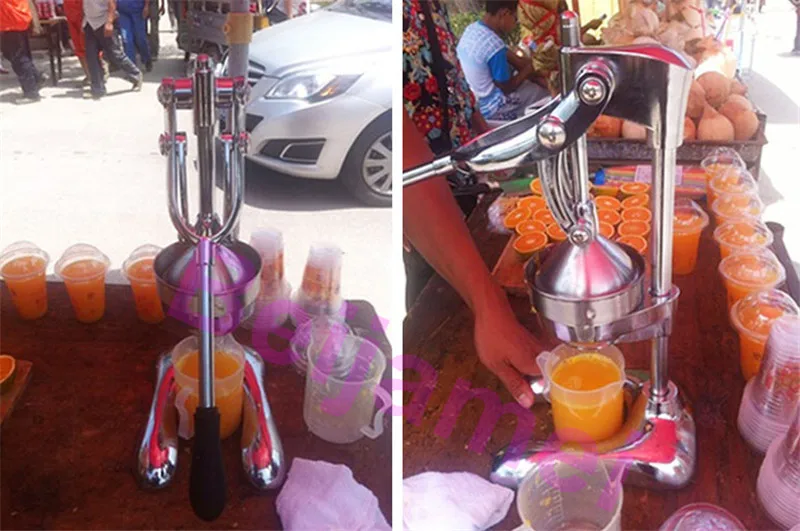 

BEIJAMEI Commercial home juicer, stainless steel orange pomegranate fruit juicer extractor press