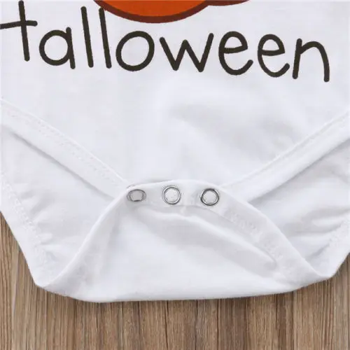 2018 новый бренд костюм тыквы на Хэллоуин для маленьких мальчиков и девочек боди с