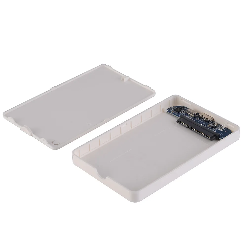 2," USB 3,0 SATA HDD Box 2 ТБ Жесткий драйвер USB внешний корпус чехол для хранения данных Передача SSD твердотельный накопитель