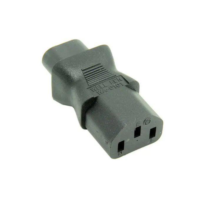 Новый переходник IEC 320 C13 C8 3Pin Мама 2Pin папа C13|adapter power|adapter female |