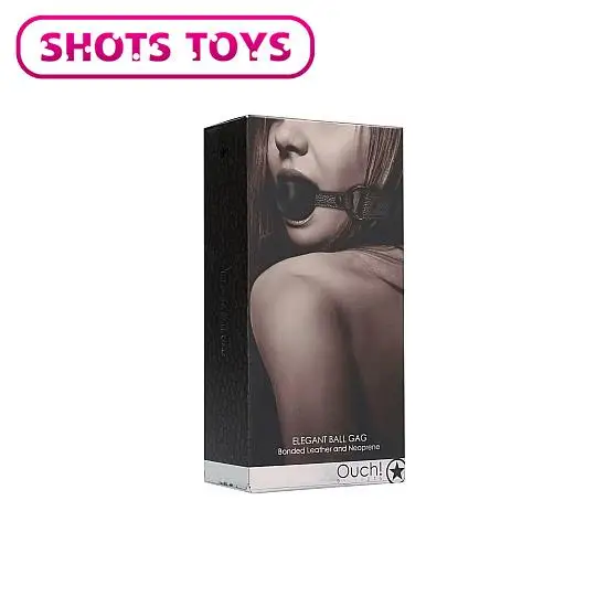 SHOTS Ouch-Gag Elegance-Titanium BDSM Couples стимулятор доставка Дискретная | Красота и здоровье