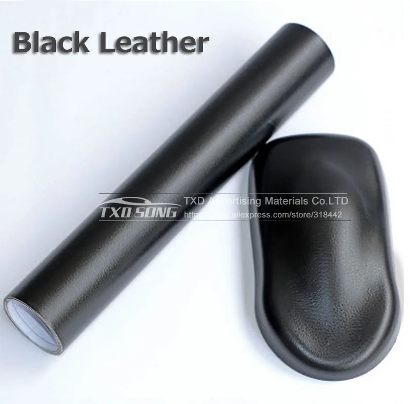 Кожаный узор ПВХ клейкая виниловая пленка-наклейка для автомобильного кузова