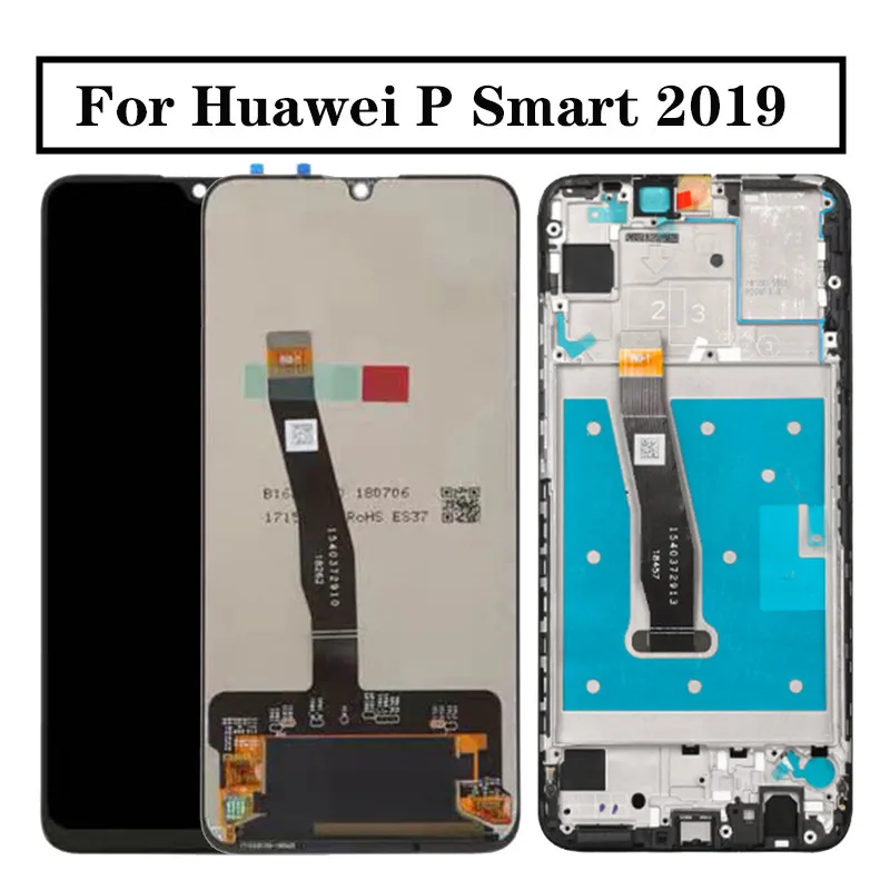 P Smart 2019 LCD With Frame For Huawei Display Touch Screen Digitizer Assembly smart Lcd | Мобильные телефоны и