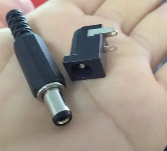 10 шт. 2 5x5 5 мм Штекерный разъем питания постоянного тока + разъем|jack connector|dc female