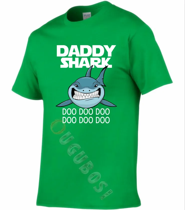 Daddy Shark Doo футболка Забавный подарок папа тройник для дня отцов от сына и
