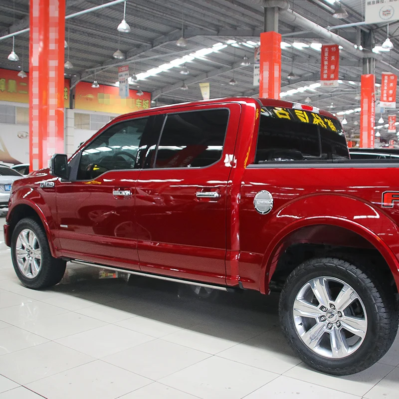Автомобильный топливный бак крышка обод хромированный ABS для укладки волос аксессуары для формовки для Ford F-150 F150