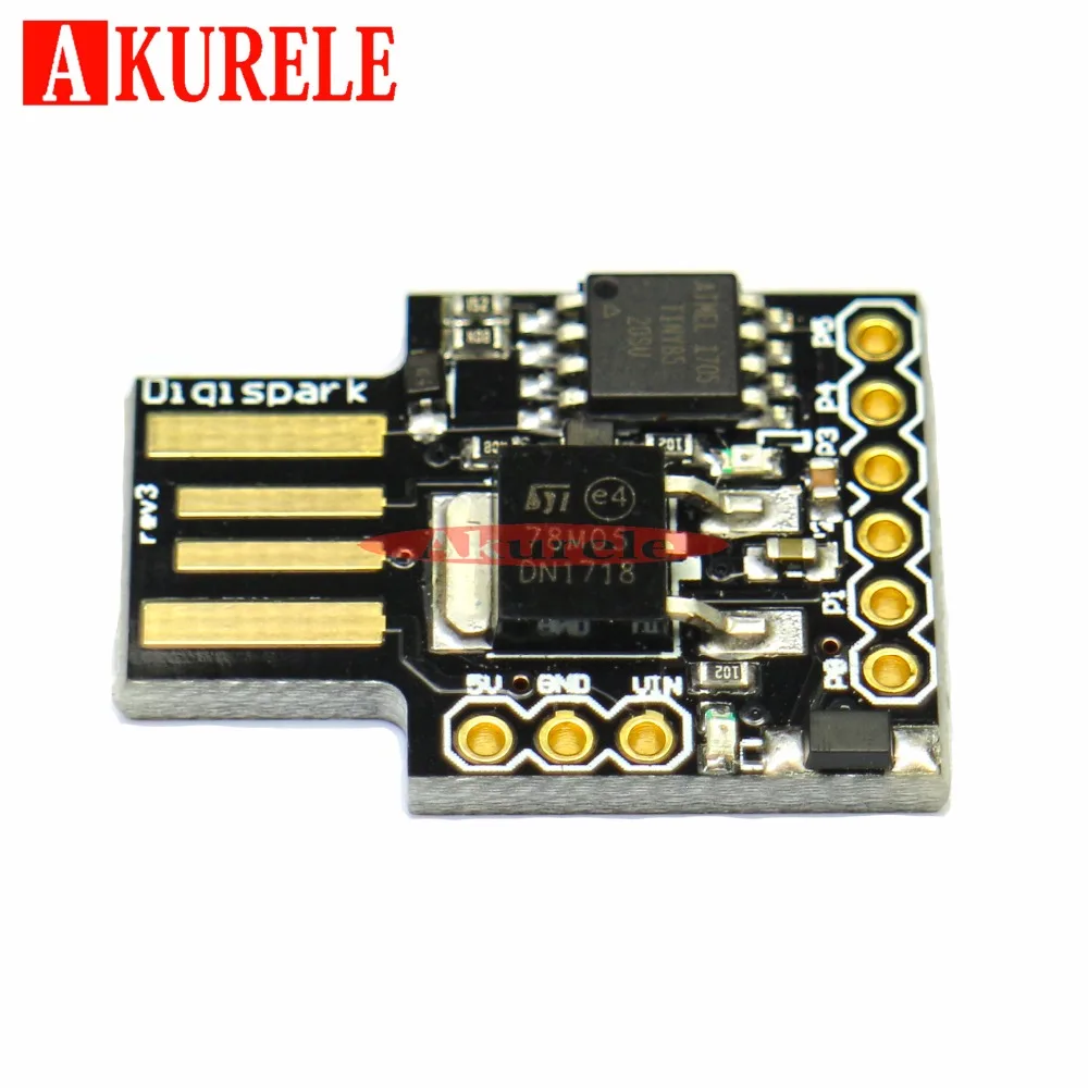 50 шт. Digispark kickstarter миниатюрный Attiny85 micro для arduino USB Micro макетная плата|micro usb|micro usb